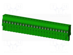 Connector: pluggable terminal block; plug; female; angled 90°