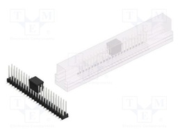 Connector: pin strips; pin header; male; PIN: 46; 2.54mm; SMT; 2x23