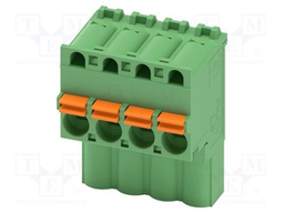 PCB connector, nominal cross section: 2.5 mm?, color: green,