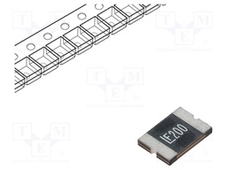 Fuse: PTC polymer; 2A