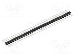 Connector: pin strips; pin header; male; PIN: 30; 2.54mm; SMT; 1x30