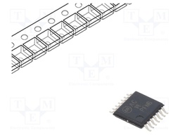 IC: digital; Schmitt trigger; NOT; Channels: 6; IN: 1; SMD; TSSOP14