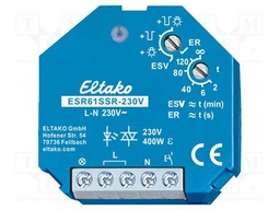 Relay: installation; bistable,impulse; NO; plaster embedded; Ch: 1