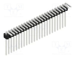 Connector: pin strips; pin header; male; PIN: 24; 1.27mm; THT; 1x24