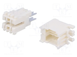 Connector: card edge; RAST 5; plug; female; angled 90°,straight