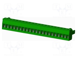Connector: pluggable terminal block; plug; female; straight; 12A