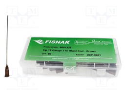 Needle: steel; 3"; Size: 19; straight; 0.7mm; Mounting: Luer Lock