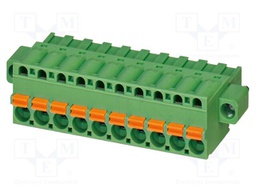 PCB connector, nominal cross section: 2.5 mm?, color: green,