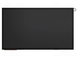 Display: TFT; 15.6"; 1920x1080; Illumin: LED; RGB; 850cd/m2; 6÷18VDC