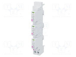 Surge arrester; Type 2+3; for DIN rail mounting