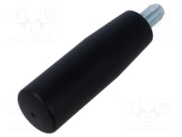 Handle; Ø: 26.5mm; Ext.thread: M10; 17mm; L: 80mm; twistable
