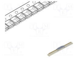 Connector: PCB to PCB; PIN: 120; 0.8mm; H: 3.7mm; Series: BergStak