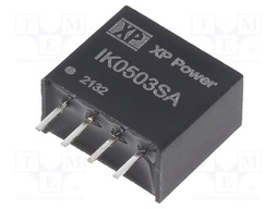 Converter: DC/DC; 250mW; Uin: 5V; 3.3VDC; Iout: 75.7mA; SIP; 1.4g
