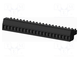 Connector: pluggable terminal block; plug; female; straight; 300V