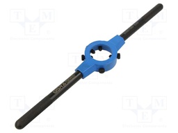 Diestock; Grip capac: M12-M14; L: 310mm; Thk: 14mm; zinc alloy