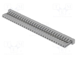 Plug; wire-board; female; DF14; 1.25mm; PIN: 30; w/o contacts