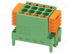 PCB direct plug, nominal cross section: 1.5 mm?, color: gree