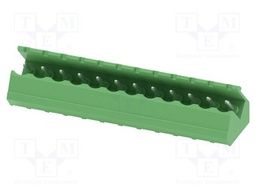 PCB headers, nominal cross section: 2.5 mm?, color: green, n