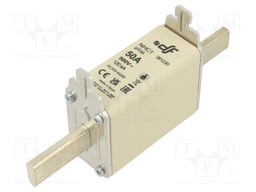 Fuse: fuse; gG; 50A; 500VAC; 250VDC; ceramic; NHC1