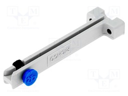 PCB guide; polyamide; L: 65mm; B: 56.5mm; Mount.plate thick: 1.6mm
