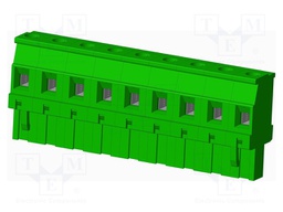 Connector: pluggable terminal block; plug; female; angled 90°