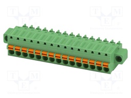 PCB connector, nominal cross section: 1.5 mm?, color: green,