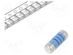 Resistor: thin film; SMD; 0207 melf; 82kΩ; 1W; ±1%; Ø2.2x5.9mm