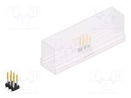 Connector: pin strips; pin header; male; PIN: 6; 2mm; SMT; 2x3; 100V