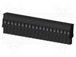 Connector: pluggable terminal block; plug; female; angled 90°