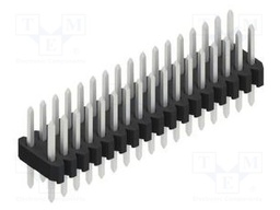 Connector: pin strips; pin header; male; PIN: 34; 1.27mm; THT; 2x17
