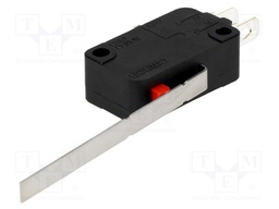 Microswitch SNAP ACTION; with lever; SPDT; 5A/250VAC; ON-(ON)