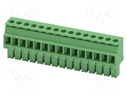 PCB connector, nominal cross section: 1.5 mm?, color: green,