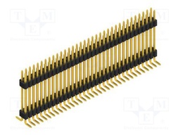 Connector: pin strips; pin header; male; PIN: 68; 1.27mm; SMT; 2x34