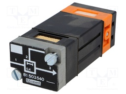 Time relay; 2÷8bar; Connection: M4; OUT: NC; 32x25x76mm; Range: 0,4s