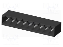 Connector: pluggable terminal block; socket; male; on PCBs