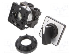 Switch: cam switch; Stabl.pos: 3; 12A; 2-0-1; Poles: 1; Pos: 3