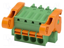 PCB connector, nominal cross section: 1.5 mm?, color: green,