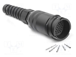 Plug; Size: 16; Connector: circular; MP-41; male; PIN: 19; 13A; IP67