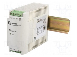 Power supply: switched-mode; 30W; 48VDC; 48÷55VDC; 625mA; 350g