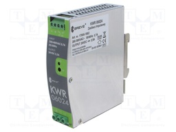Power supply: switching; 60W; for DIN rail mounting; OUT: 1; KWR