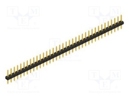 Connector: pin strips; pin header; male; PIN: 36; 2mm; THT; 1x36