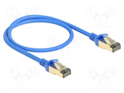 Patch cord; F/FTP; Cat: Cat 8.1; RJ45 plug,both sides; 0.5m; LSZH
