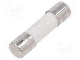 Fuse: fuse; 4A; 250VAC; ceramic; 20x5mm; brass; bulk; nickel plated