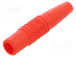 Red; Overall len: 59.5mm; Socket size: 4mm; for banana sockets