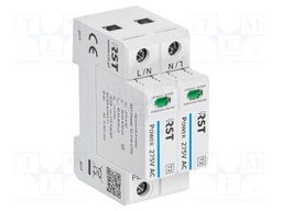 Surge arrester; Type 2; In 8/20us: 40kA; Uoper.max: 275VAC; IP20