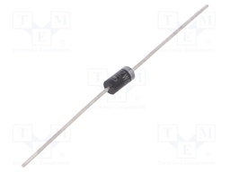Diode: transil; 600W; 6.8V; 57A; unidirectional; ±5%; DO15