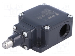 Limit switch; stainless steel sphere Ø8mm; NO + NC; 10A; PG13,5