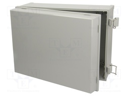 Enclosure: wall mounting; X: 300mm; Y: 400mm; Z: 180mm; CAB; grey