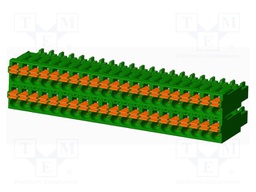 Connector: pluggable terminal block; plug; female; straight; 5.5A