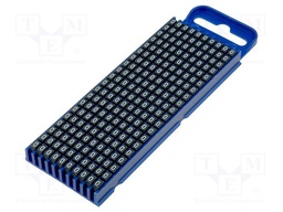 Markers for cables and wires; Label symbol: 0; 2.8÷3.8mm; black